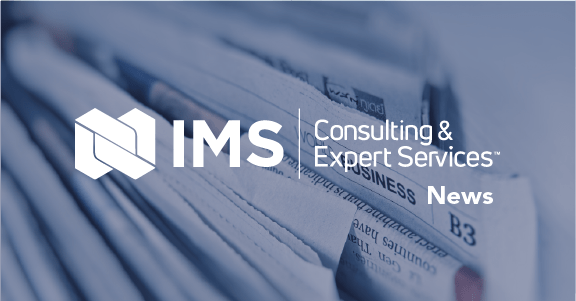 Branded IMS News graphic with filed paperwork in background